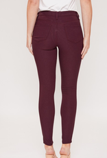 Royalty Mid-Rise Hyperstretch - Plum