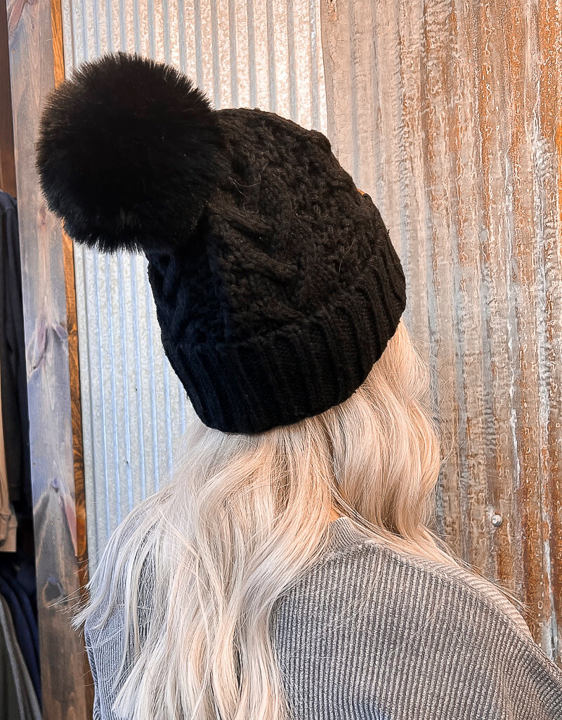 23 Gratitude Pom Pom Beanie