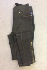 Luxe Denim Pant Zipper