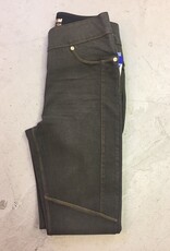 Luxe Denim Pant Zipper