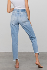 High Rise Premium Girlfriend Jeans - Medium