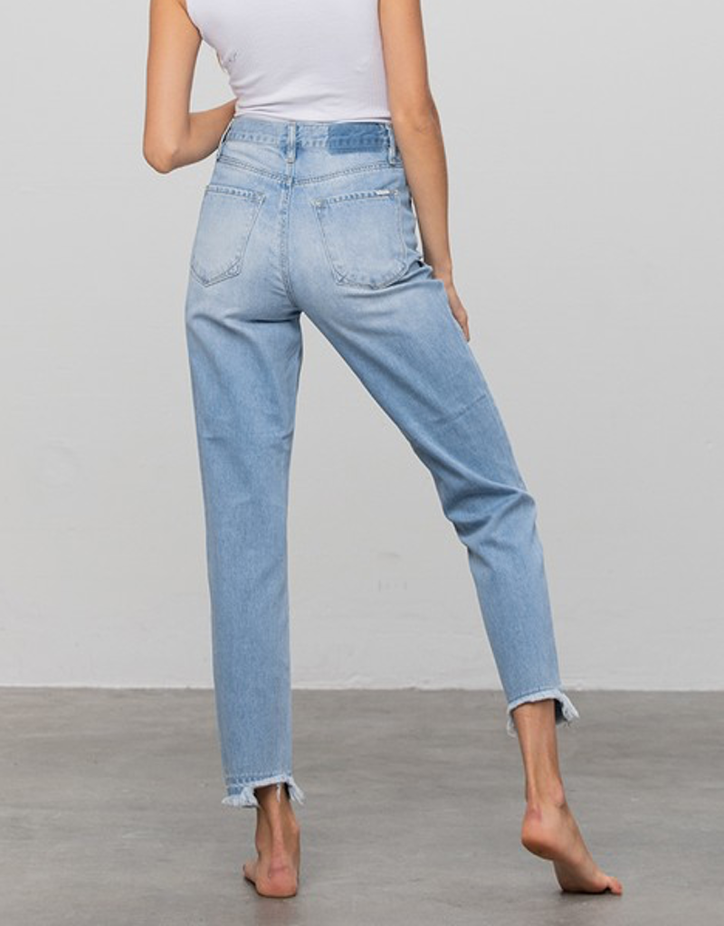 High Rise Premium Girlfriend Jeans - Medium