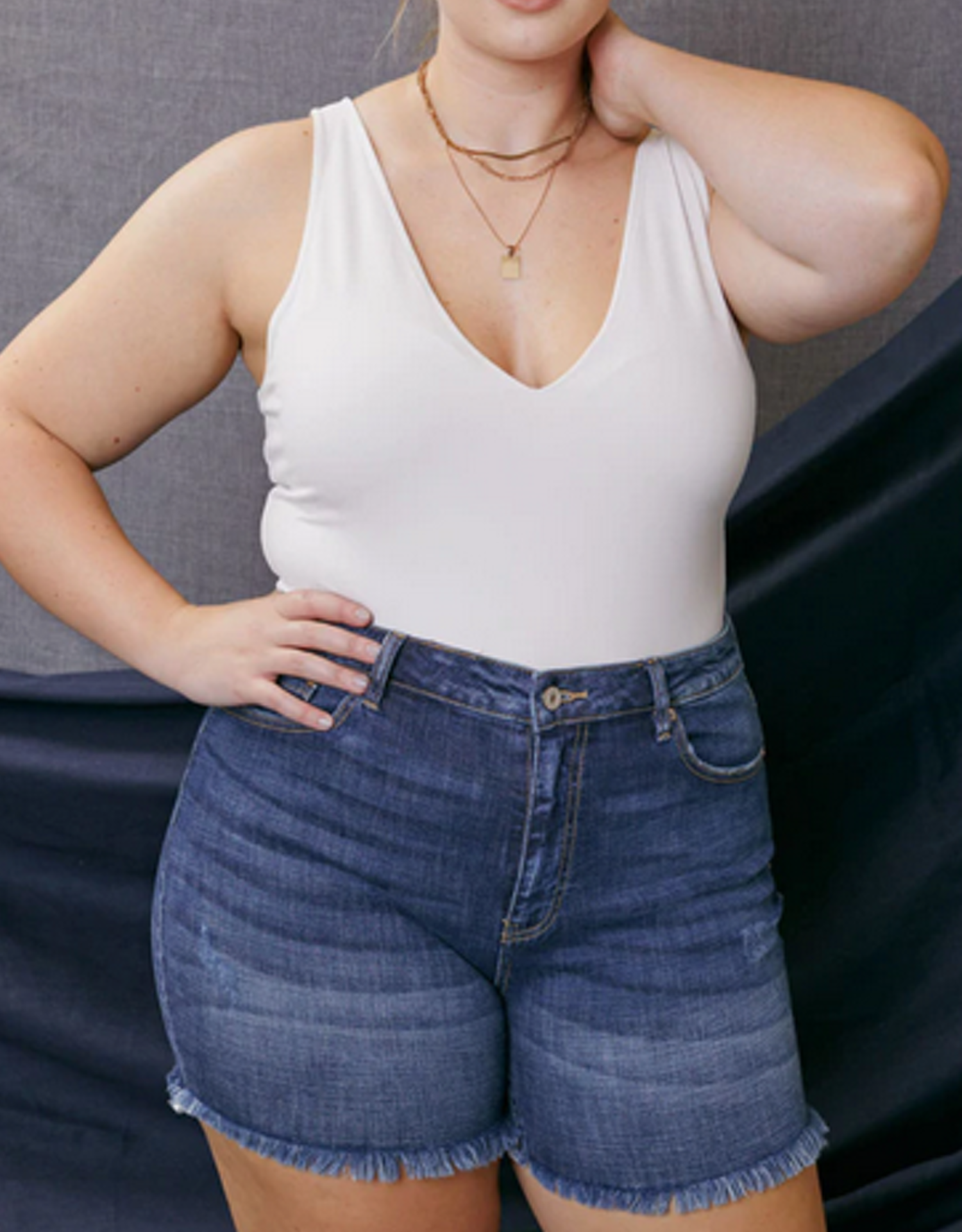 Curvy Cindy Ultra High Rise Shorts 