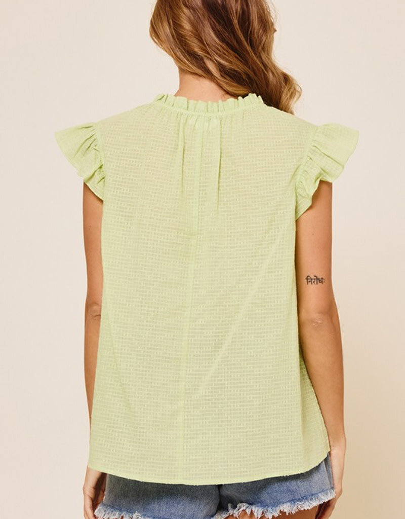 In the Lime Light Top - Lime