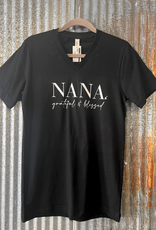 Nana Graphic Tee - Black