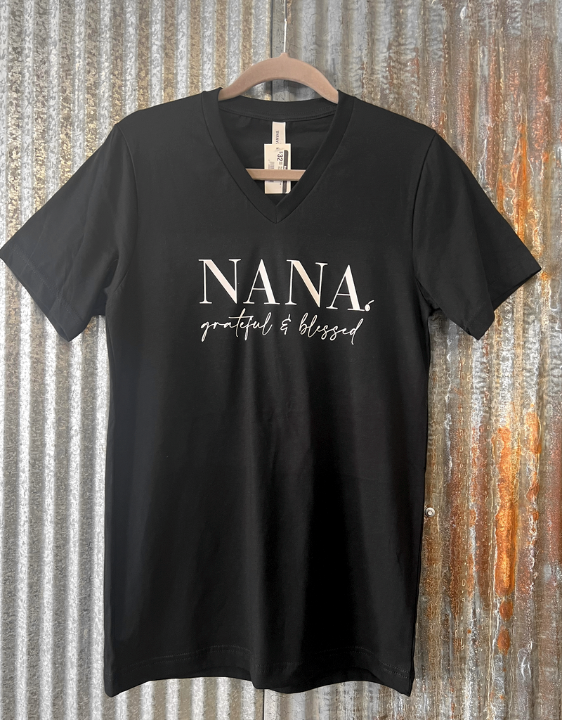 Nana Graphic Tee - Black