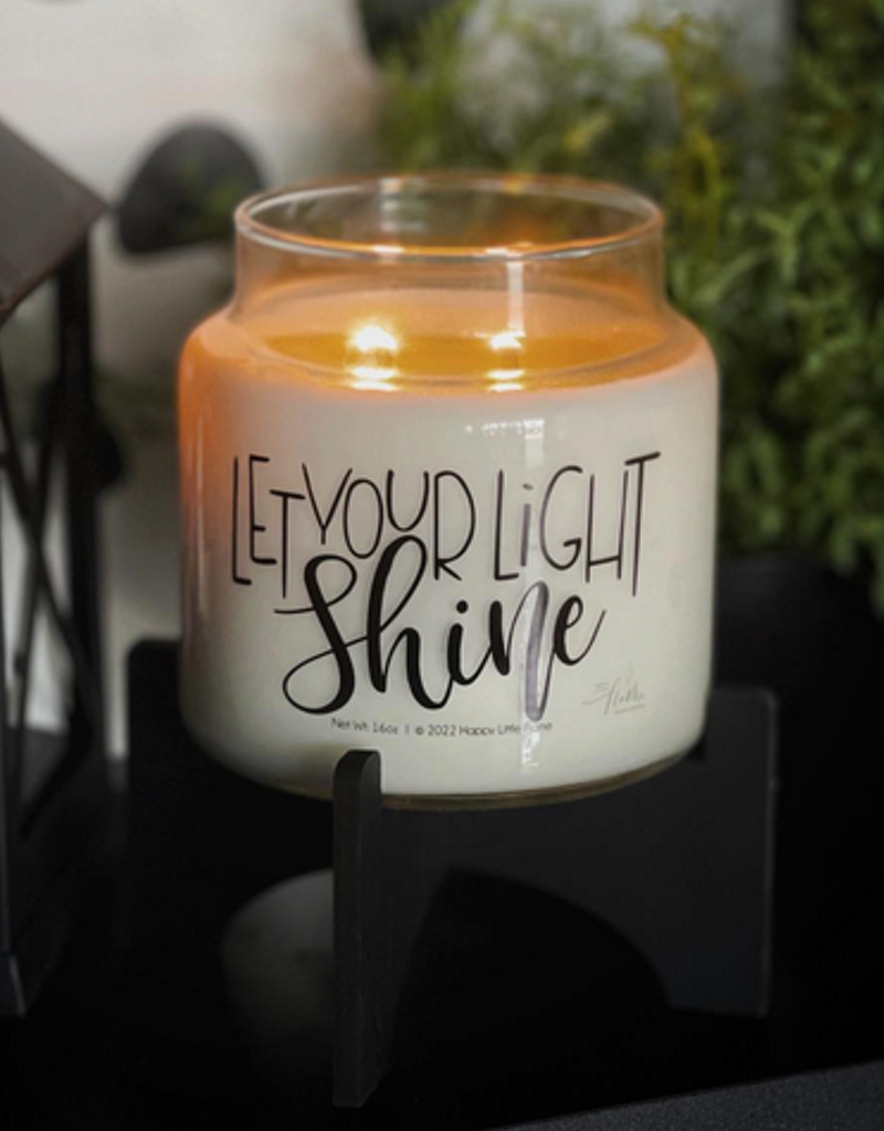 Let Your Light Shine  Candle