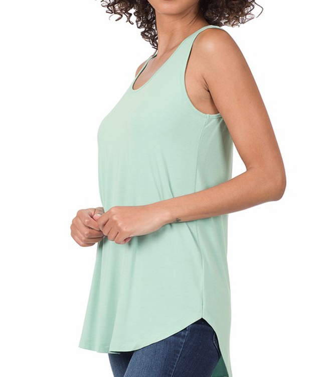 Basic Thick Strap Tank Top - Boutique 23