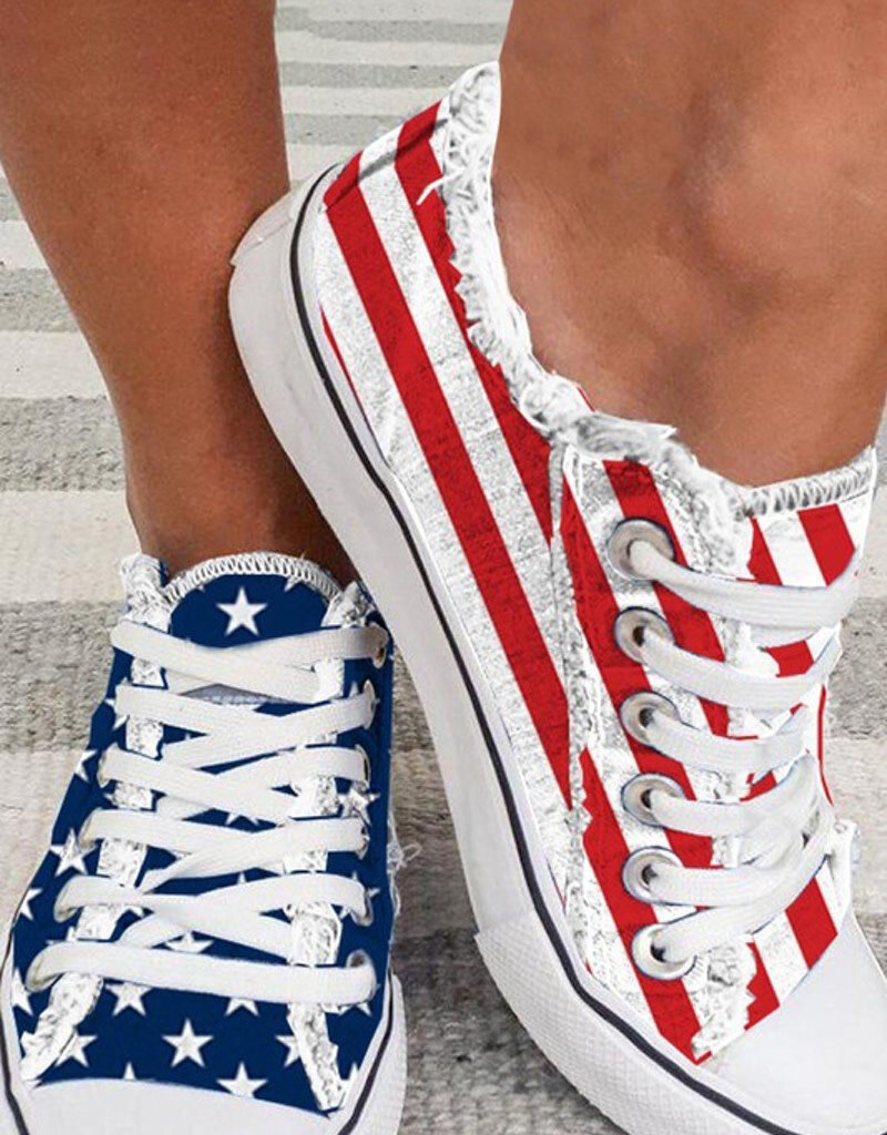 American Flag Sneaker