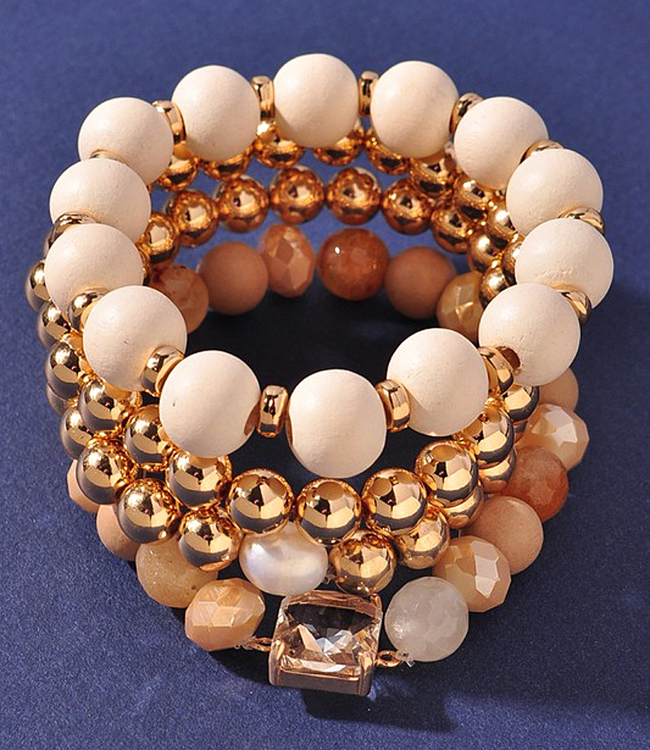 Stackable Assorted Beaded Bracelet Boutique 23