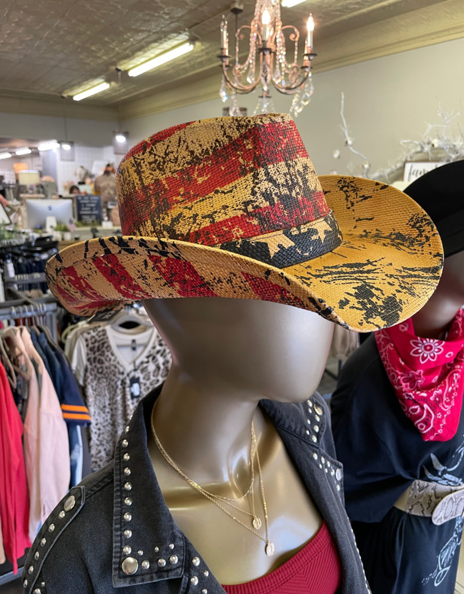 Stars \u0026 Stripes Cowboy Hat - Boutique 23