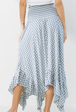 Penny Convertible Skirt Dress - Sage Blue