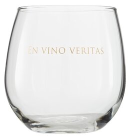 En Vino Veritas Stemless Wine