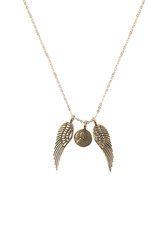 Petite Penny and Wing Necklace