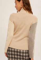 Lottie Lace Sleeve Sweater