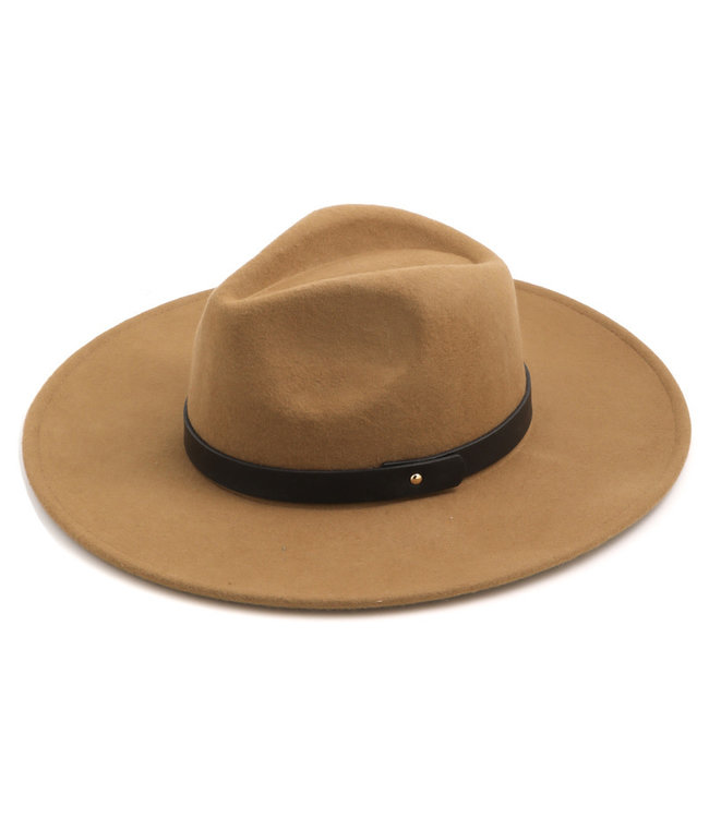 Flat Brim Fedora Hat Boutique 23