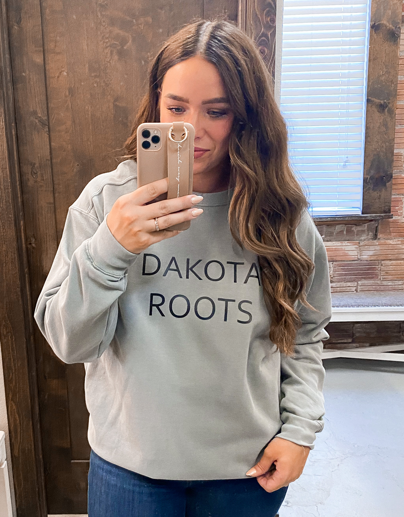Dakota Roots Crew - Grey