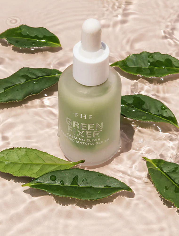 Green Fixer Calming Elixir Organic Matcha Serum