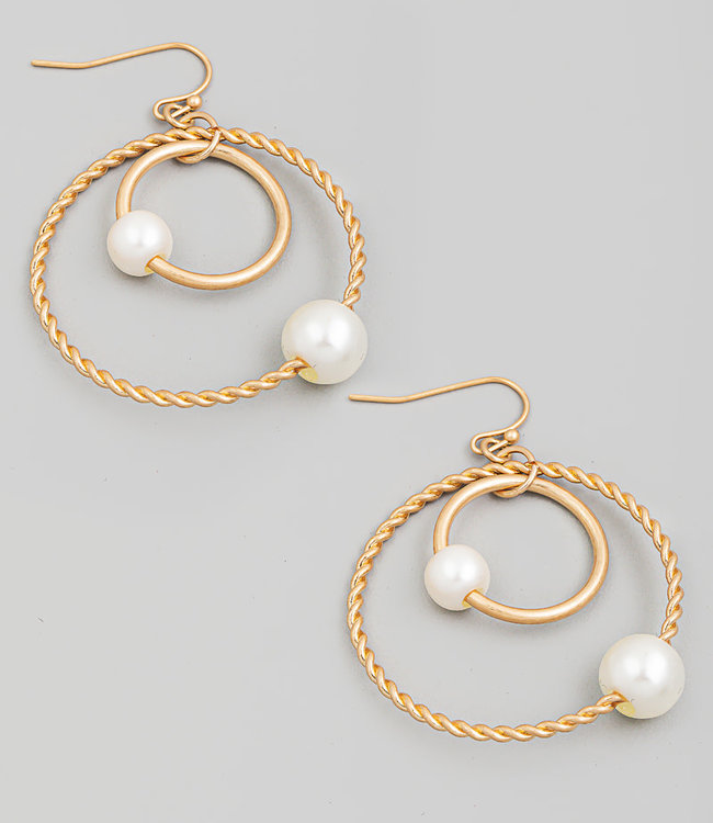 Buy Goho Women's Pearl and Golden Color Layered Drop Earrings ( 7 Pair - To  Check ) Online at Best Prices in India - JioMart.