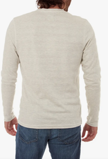 Harper Long Sleeve Henley - Oatmeal