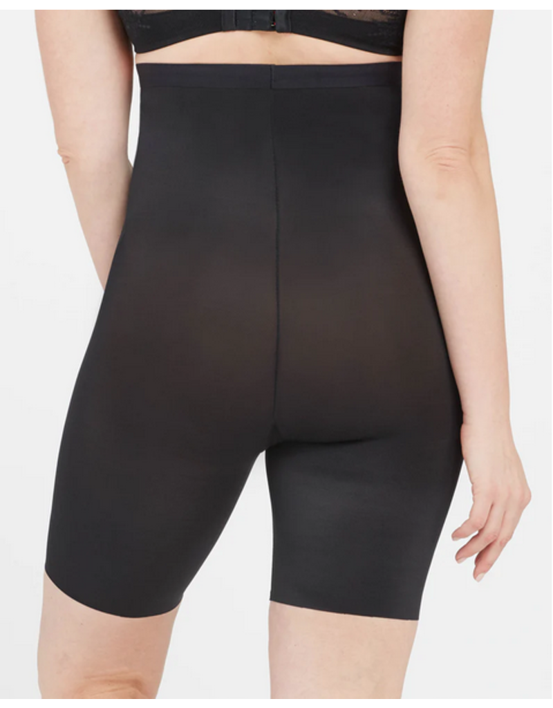 Thinstincts 2.0 High-Waisted Mid-Thigh Short - Very Black