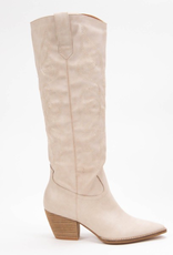 Cream Western Boot