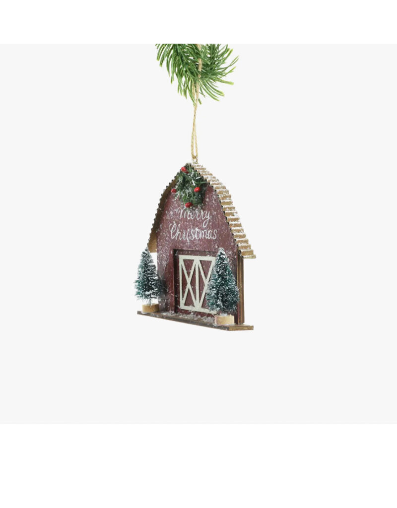 Festive Barnhouse Ornament