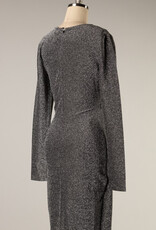 Deanne Ruched Shimmer Dress