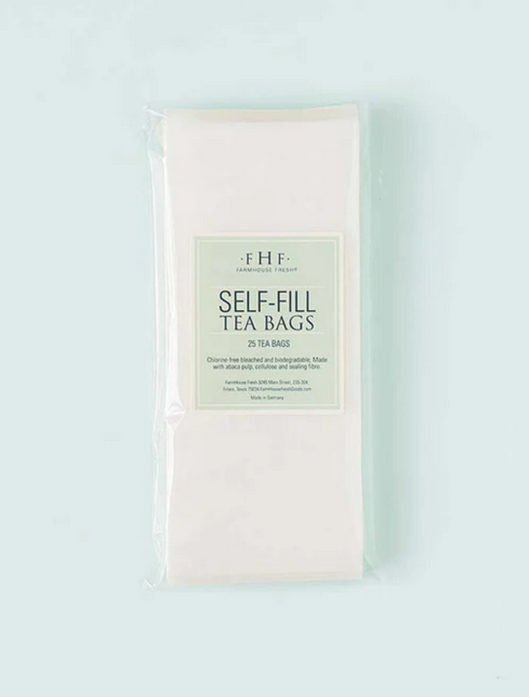 Self-Fill Bath Tea Bags