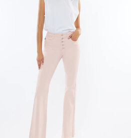 Ricola High Rise Flare Jeans - Pink