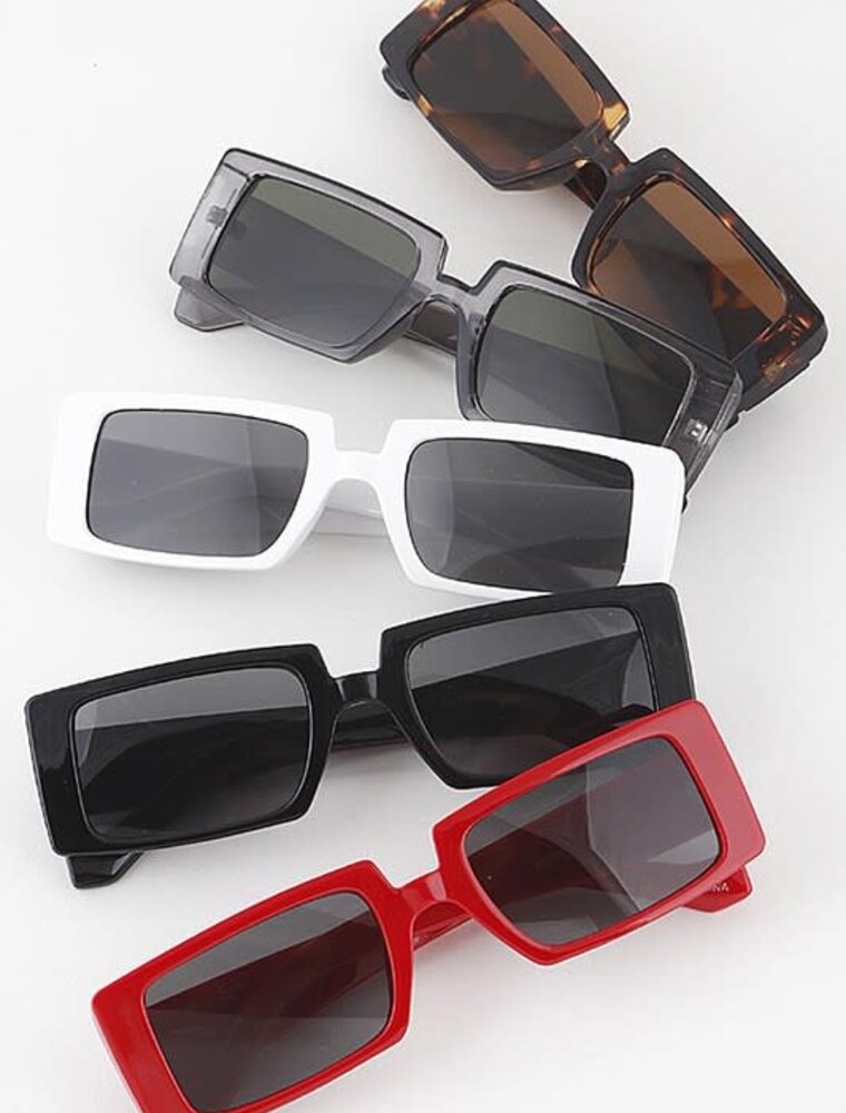 Skinny Square Sunglasses