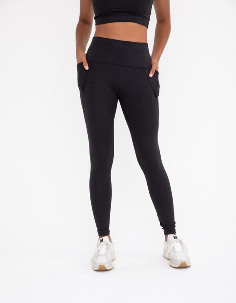 Melange Black Leggings - KEO Fitness Webshop