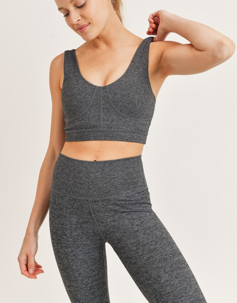 In The Air Sports Bra - H Grey - Boutique 23