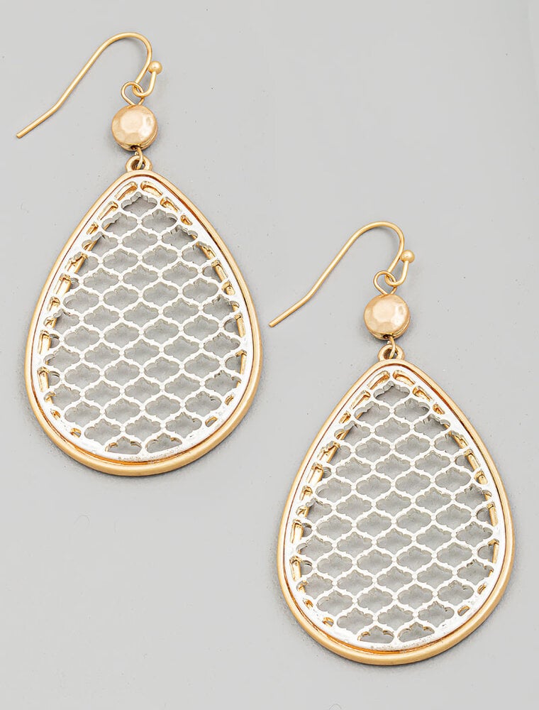 Unique Teardrop Earrings