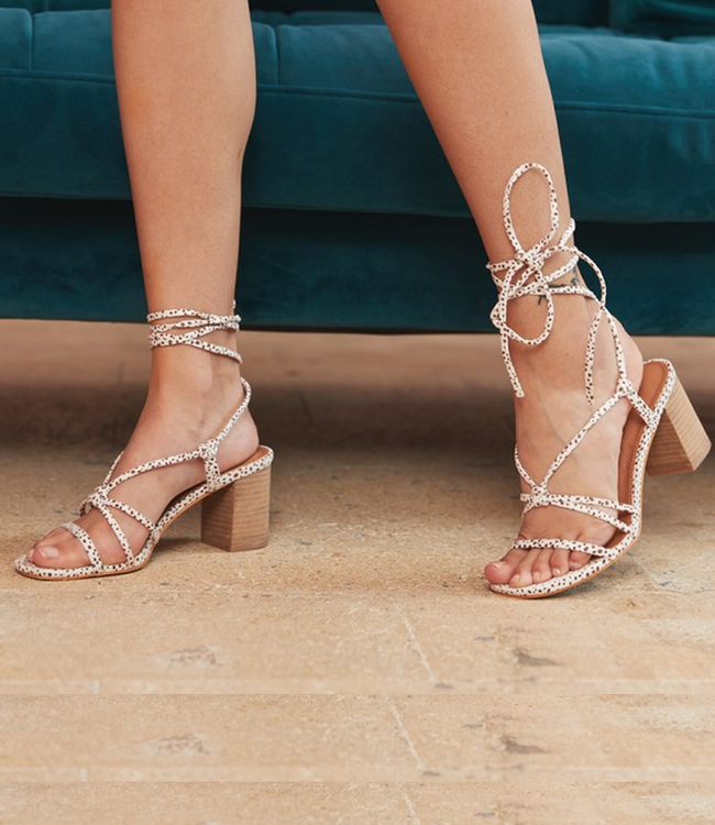 Italian Shoemakers Camel Tan and Brown Double Strap Open Toe Block Heel  Sandals | Block heels sandal, Open toe block heels, Sandals heels