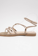 Macy Gladiator Sandal - Taupe