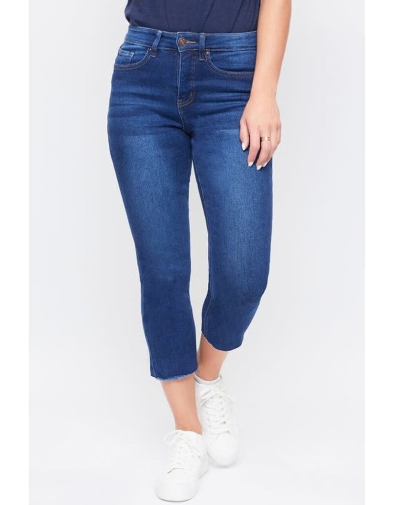 Missy Hide Your Muffin Top Skinny - Dark Indigo