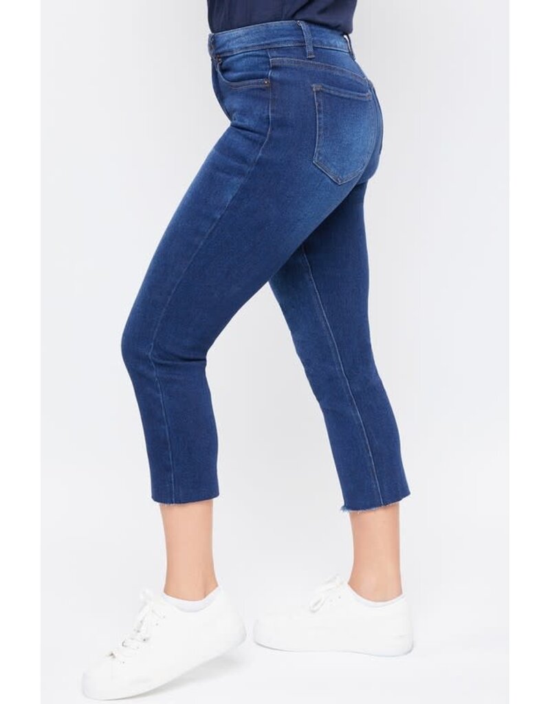 Missy Hide Your Muffin Top Skinny - Dark Indigo