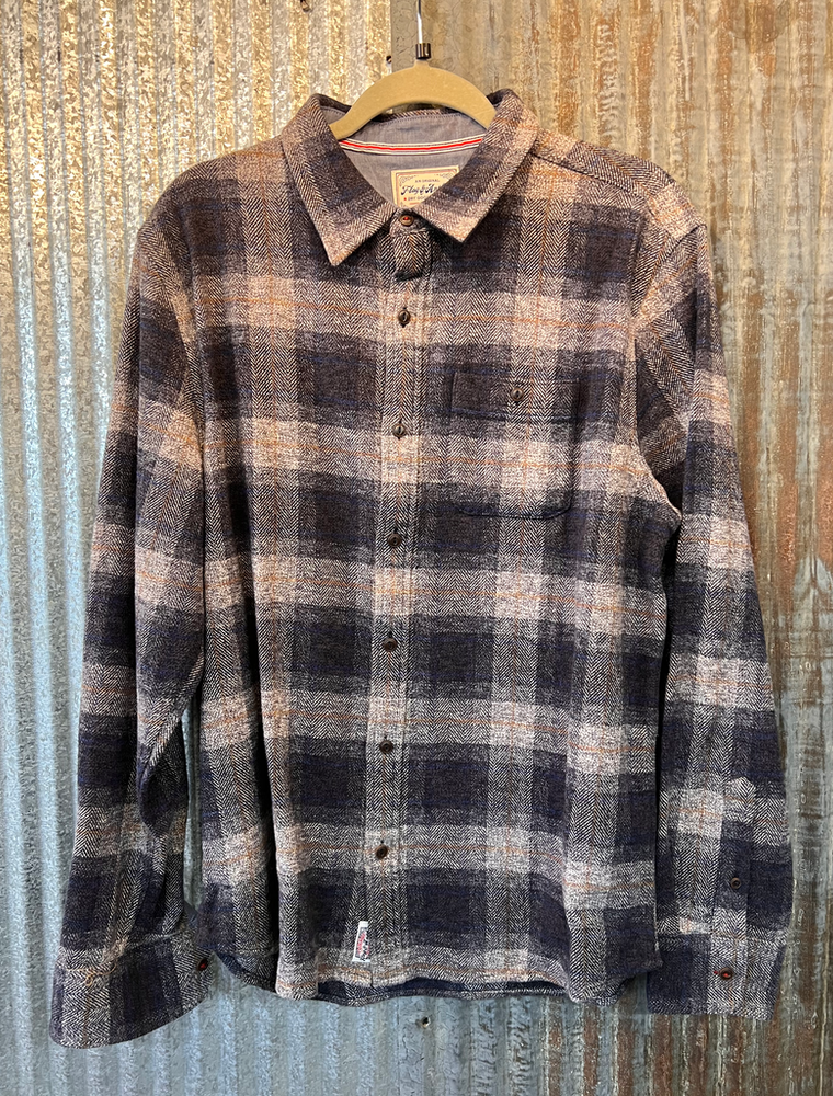 Linden LS Herringbone Flannel Shirt