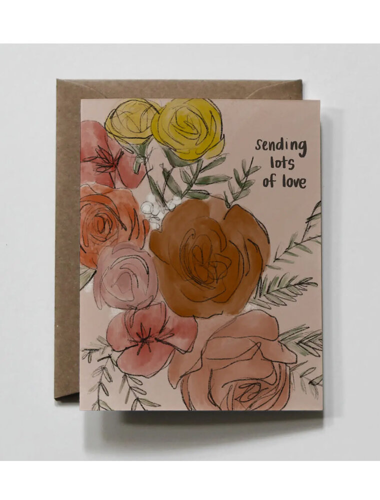 Lots of Love Greeting Card