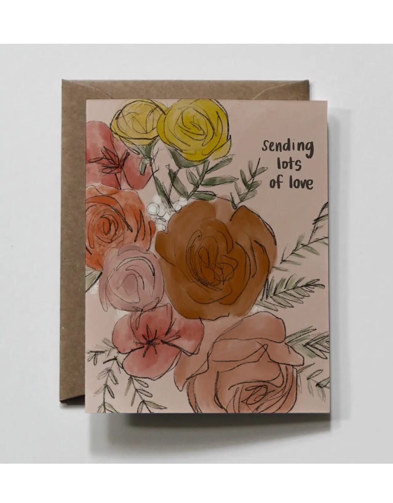 Lots of Love Greeting Card