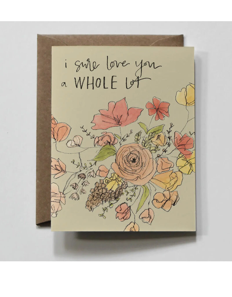 Sure Love You Love & Friendship Card