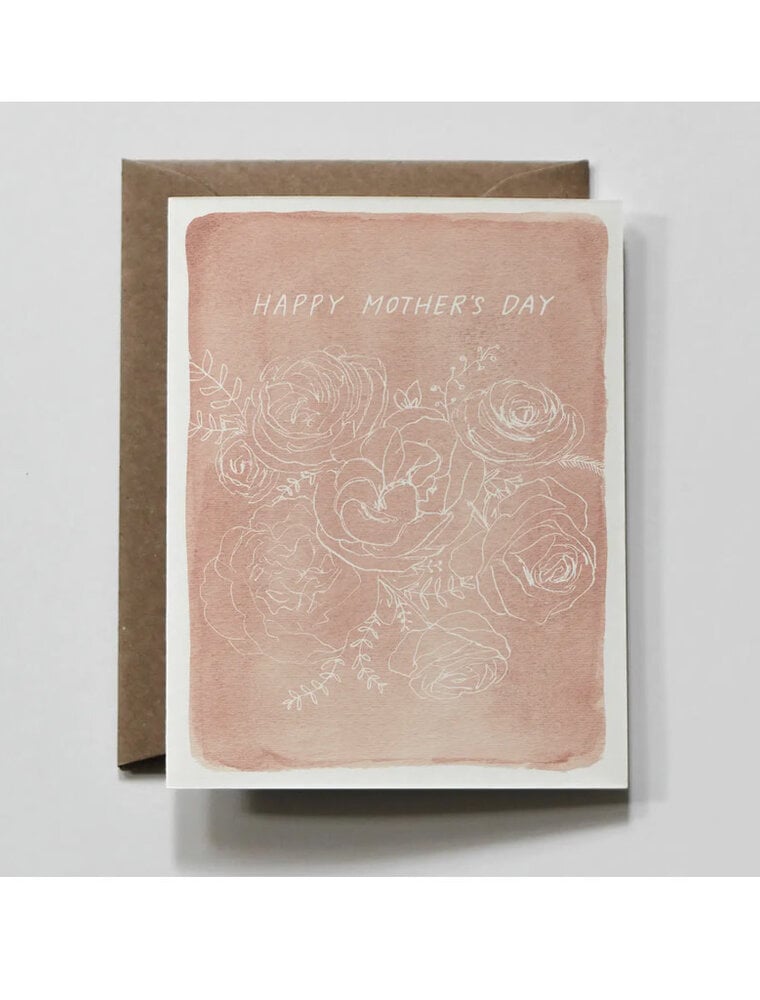 Mother's Day Pink Greeting Card