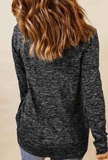 Rayna Cowl neck Sweater - Black