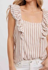 Kate Striped Blouse - Coco