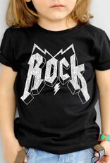 Kids Rock Graphic Tee - Black