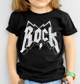 Kids Rock Graphic Tee - Black