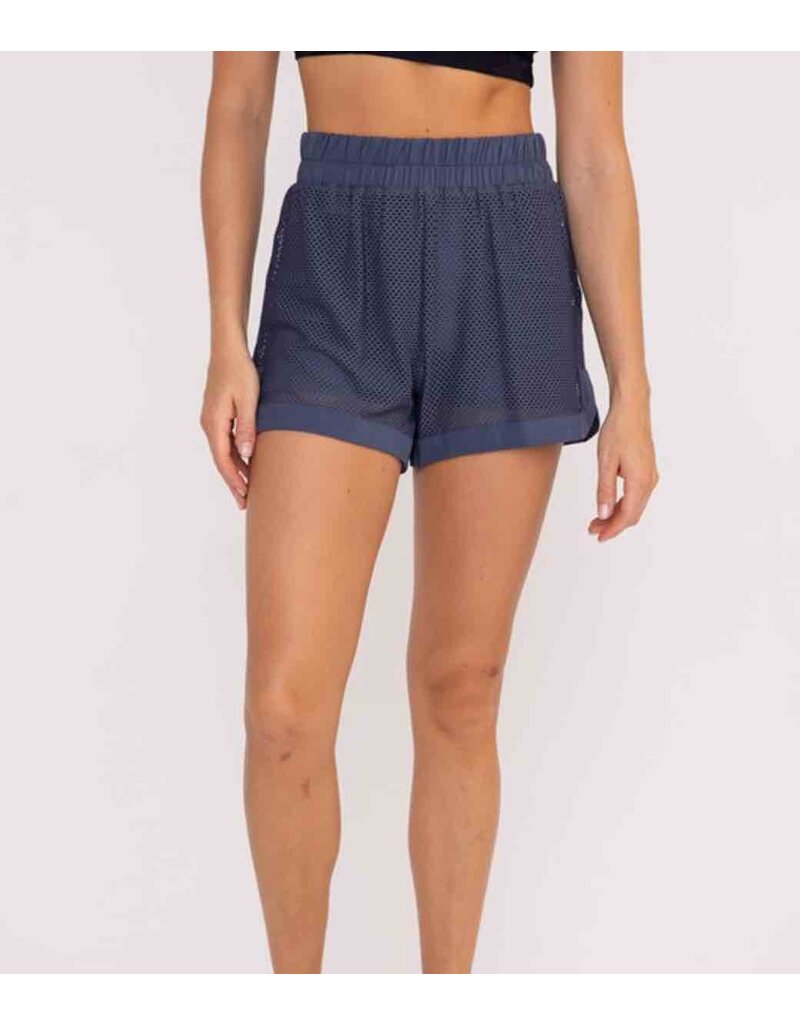 Ready For It Mesh Shorts - Blue