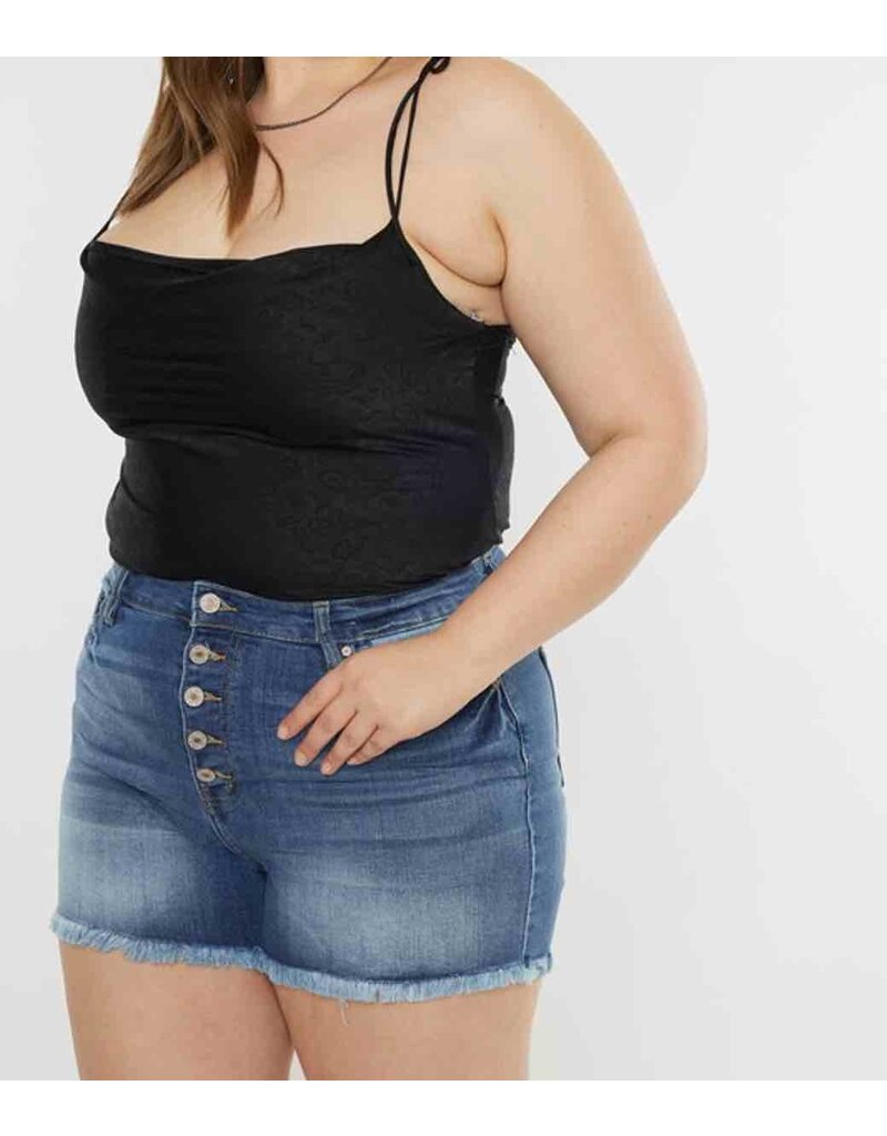 Curvy Devon High Rise Shorts - Medium