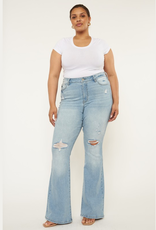 Odie High Rise Flare Jeans - Light